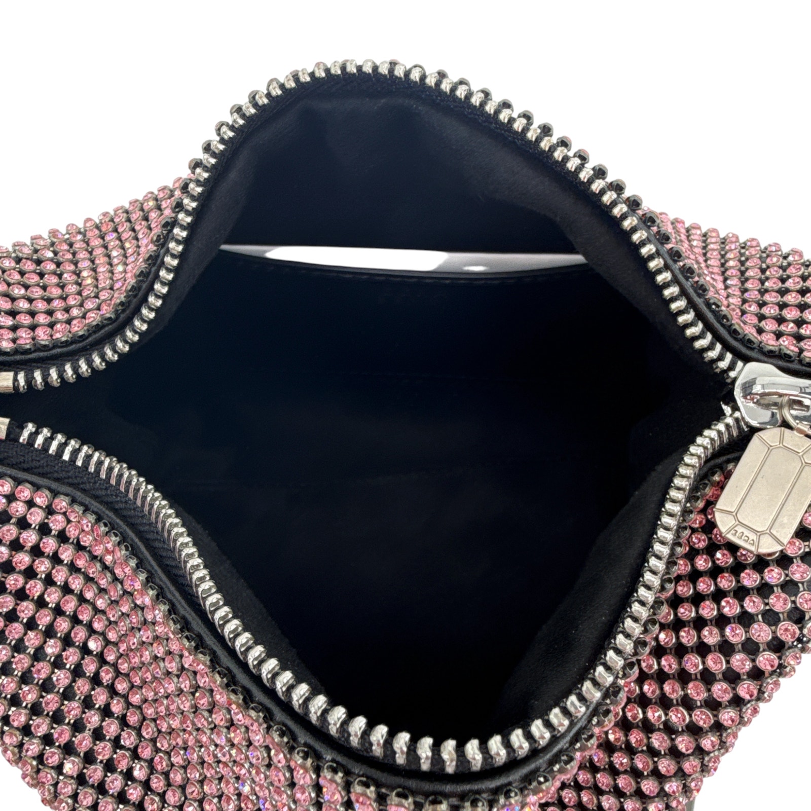 Eera Crystal Moonbag Mesh Pink — image 7 of 8